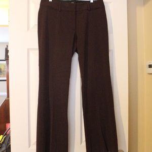 LOFT Burgundy Julie Trouser Size 6P